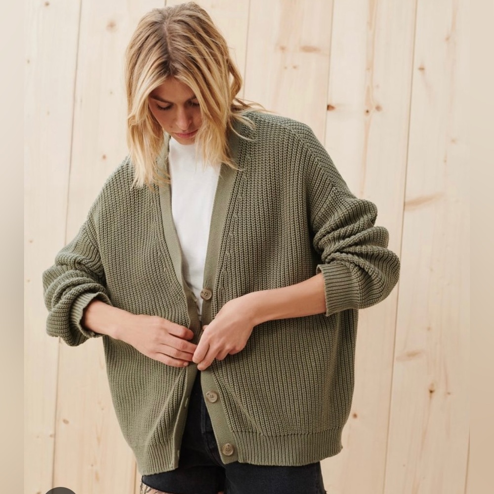JENNI KAYNE
Cotton Cocoon Cardigan